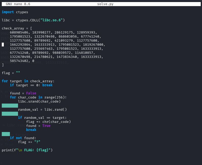 Script Python solve.py